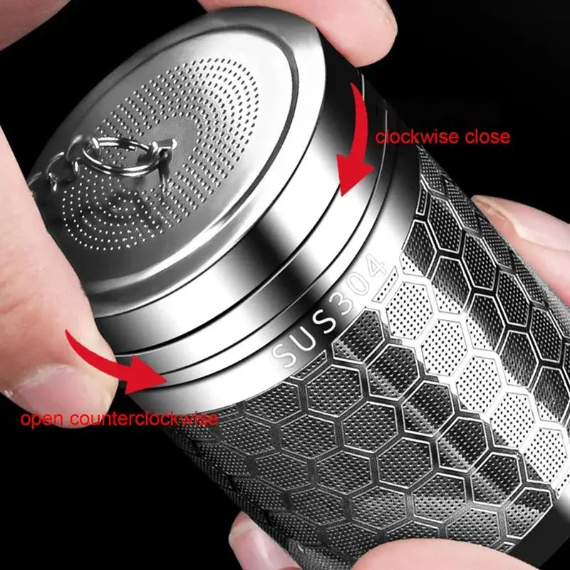 Tea Infuser | Extra Fine Mesh Stainless Steel Tea Strainer with Chain Hook for Loose Leaf Tea